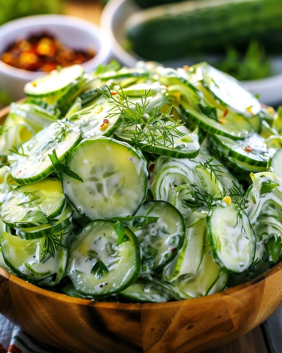 Cucumber Ranch Salad