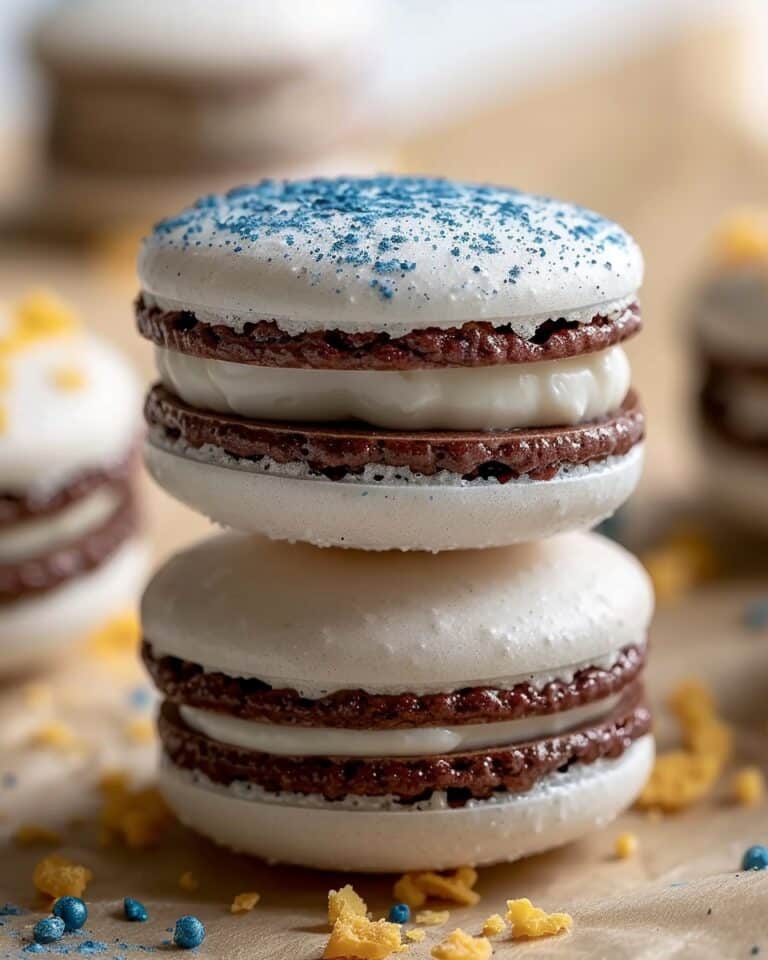 Delicious Macarons with Goat Cheese Recipe