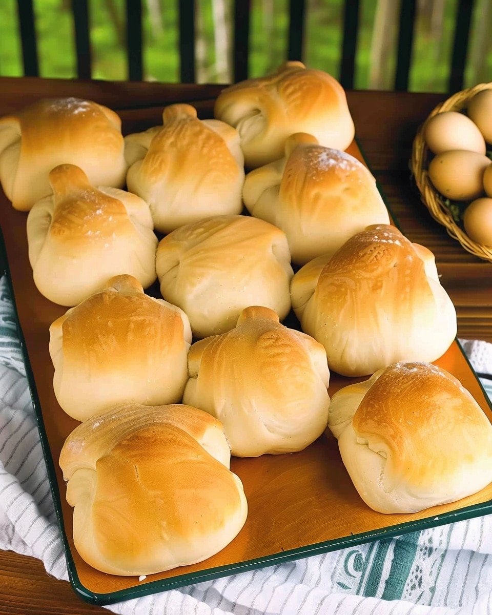 Easter Bunny Rolls