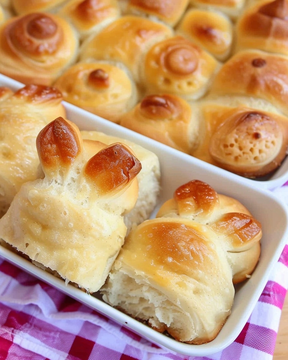 Easter Bunny Rolls