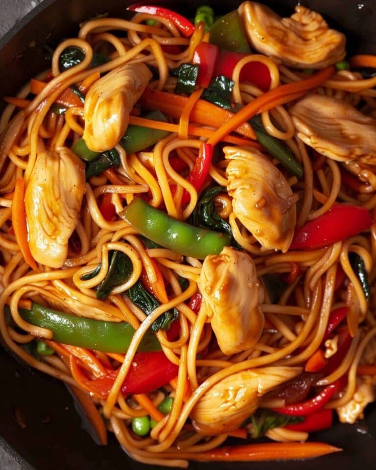 Easy Chicken Lo Mein (Better Than Takeout!)