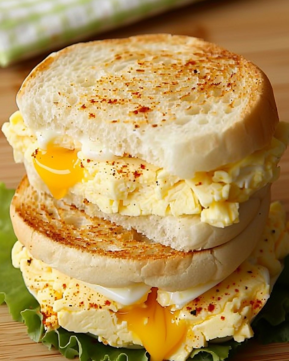 Egg Sandwich (Cafe Style)