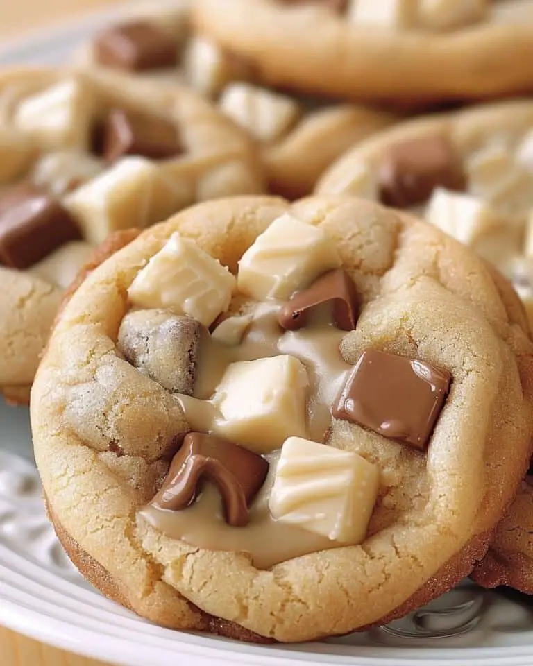 Gooey White Chocolate Center Cookie