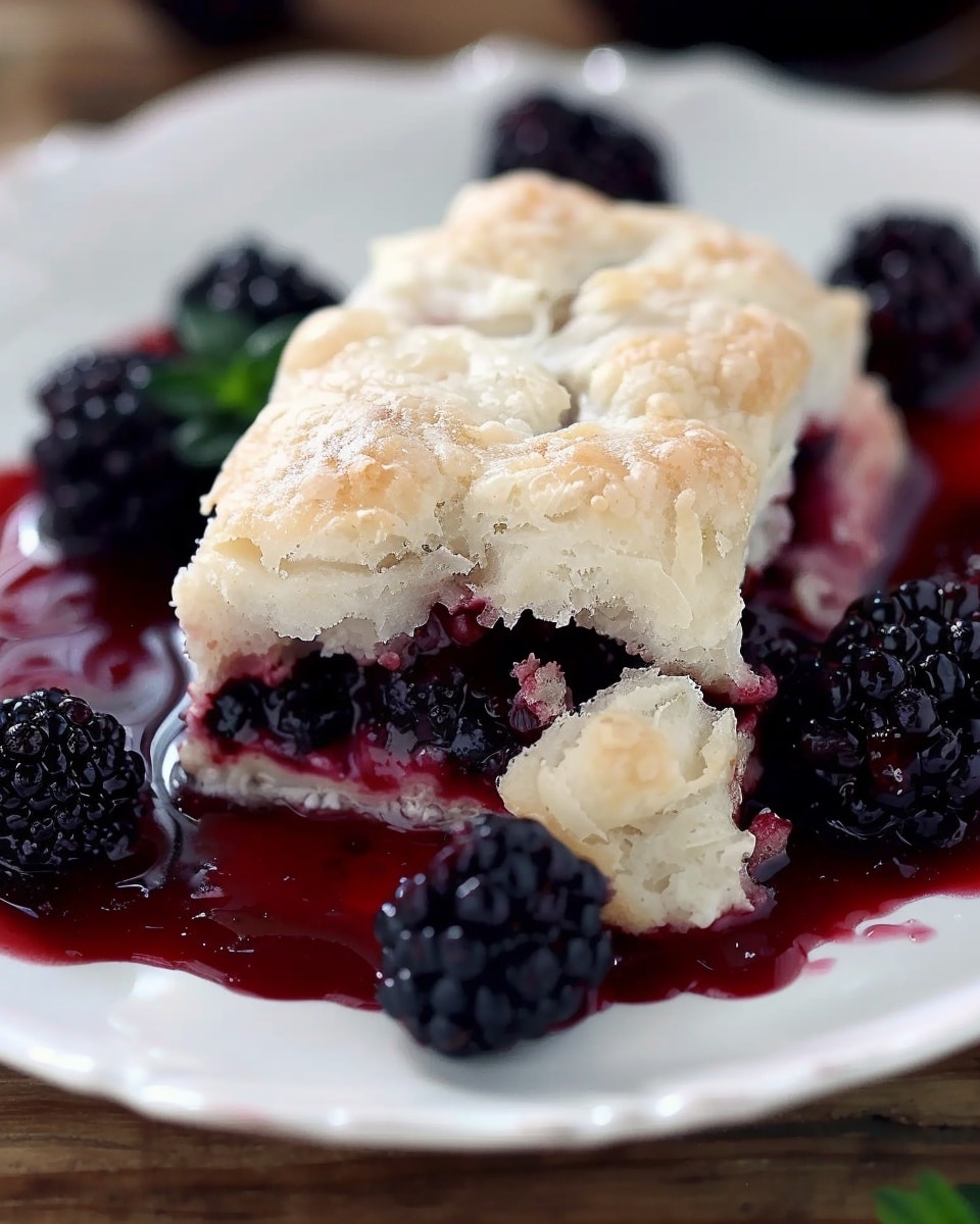 Homemade Blackberry Dumplings