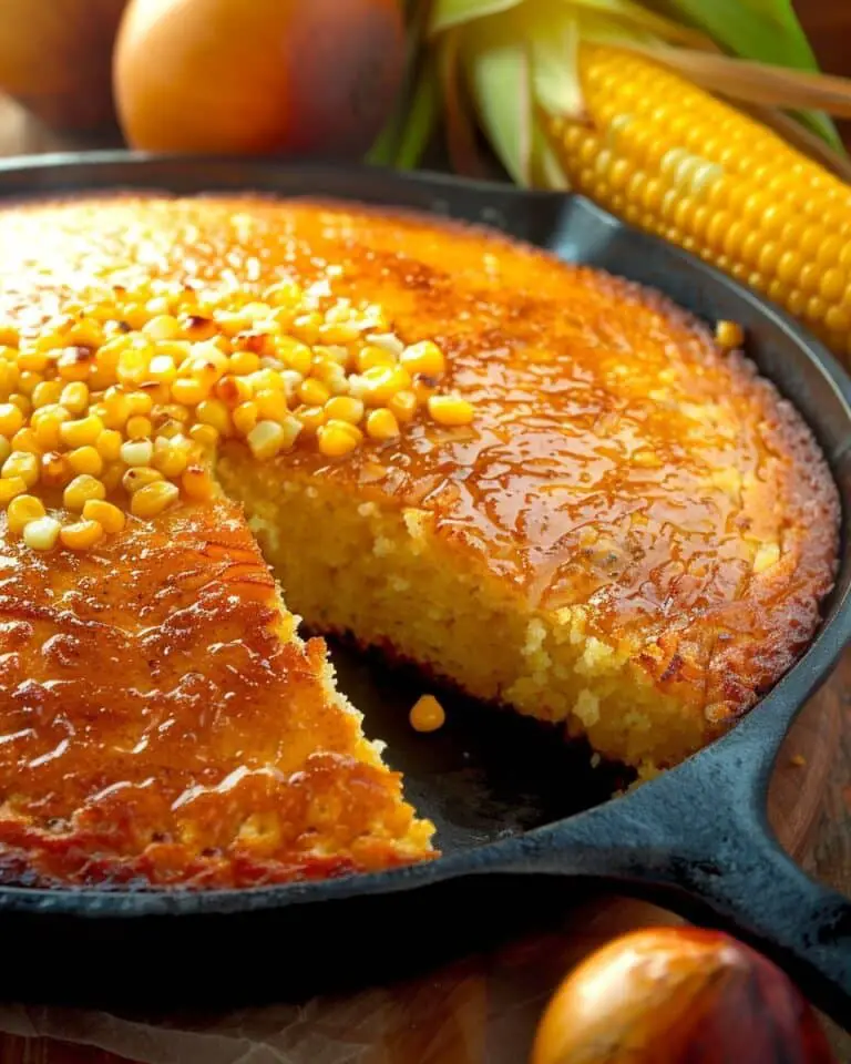 Pastel de Elote Casero (Homemade Sweet Corn Cake)
