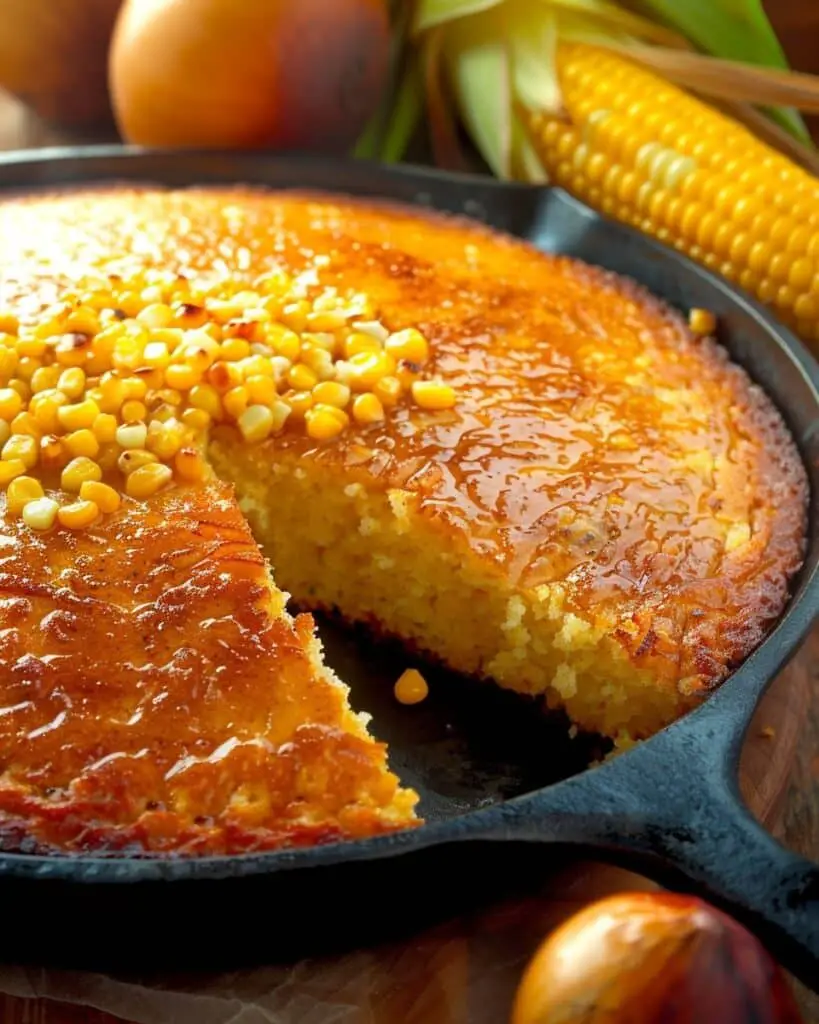 Pastel de Elote Casero (Homemade Sweet Corn Cake)