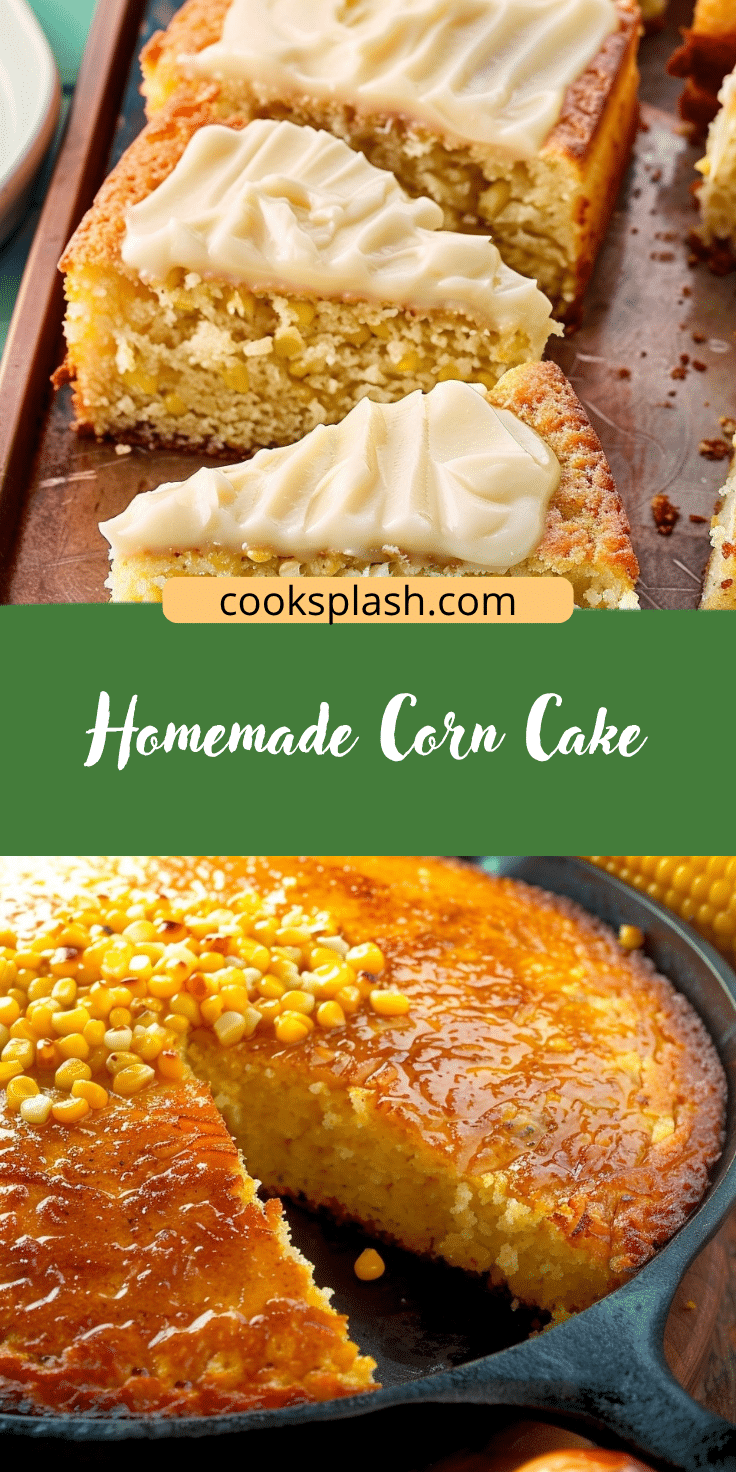 Pastel de Elote Casero (Homemade Sweet Corn Cake)