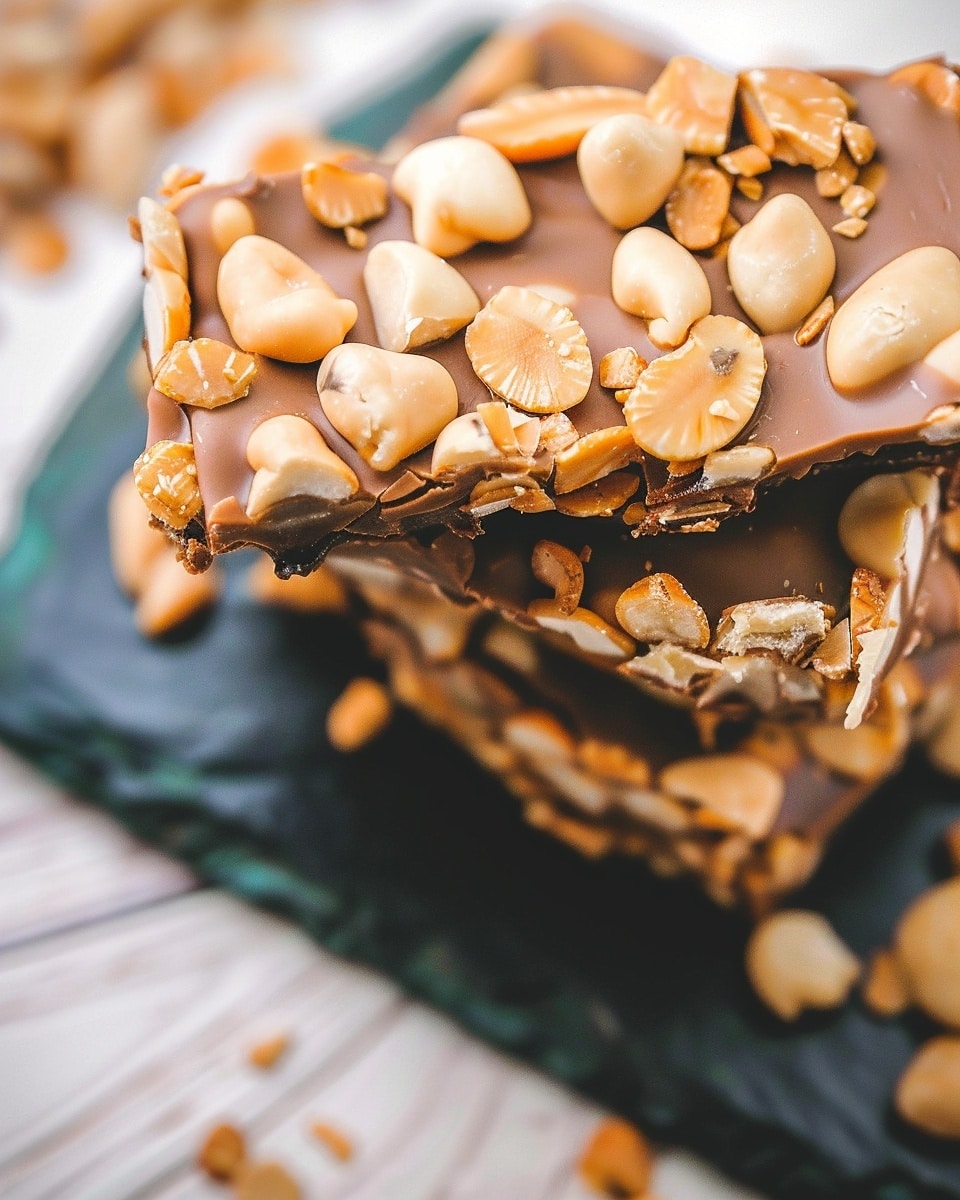 Homemade Payday Candy Bars