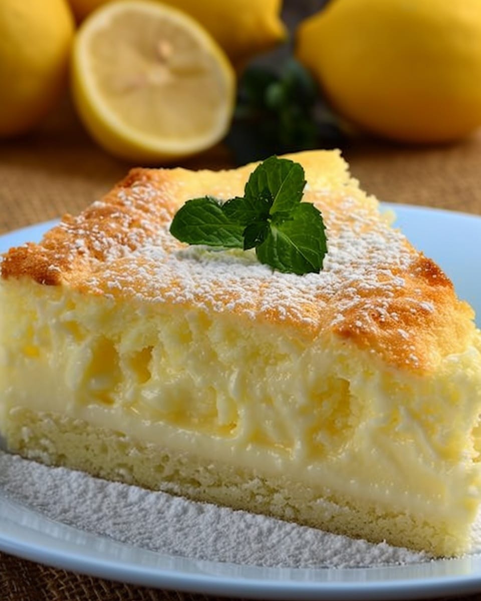 Lemon Custard Cake