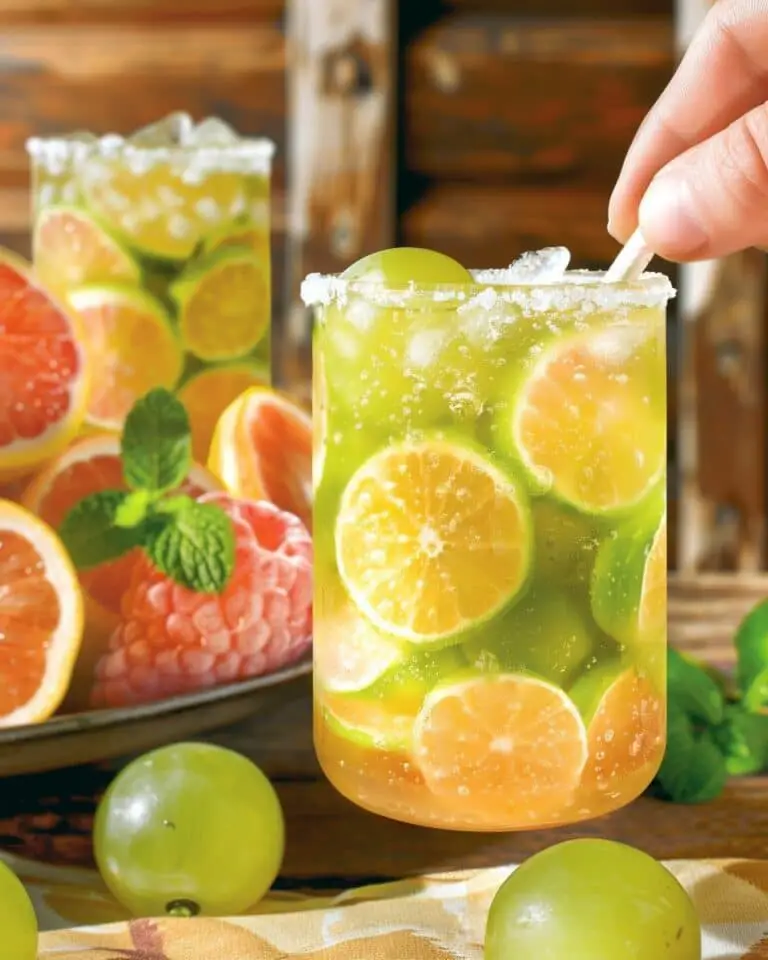 Boozy White Trash Grapes