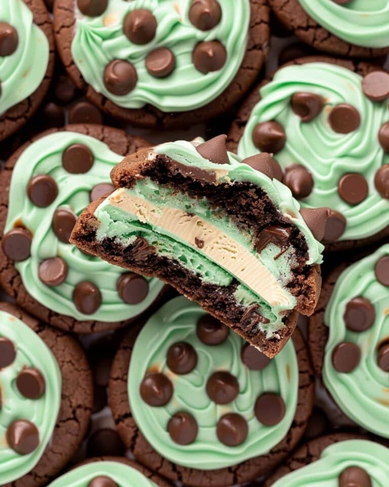 Chocolate Mint Cookies