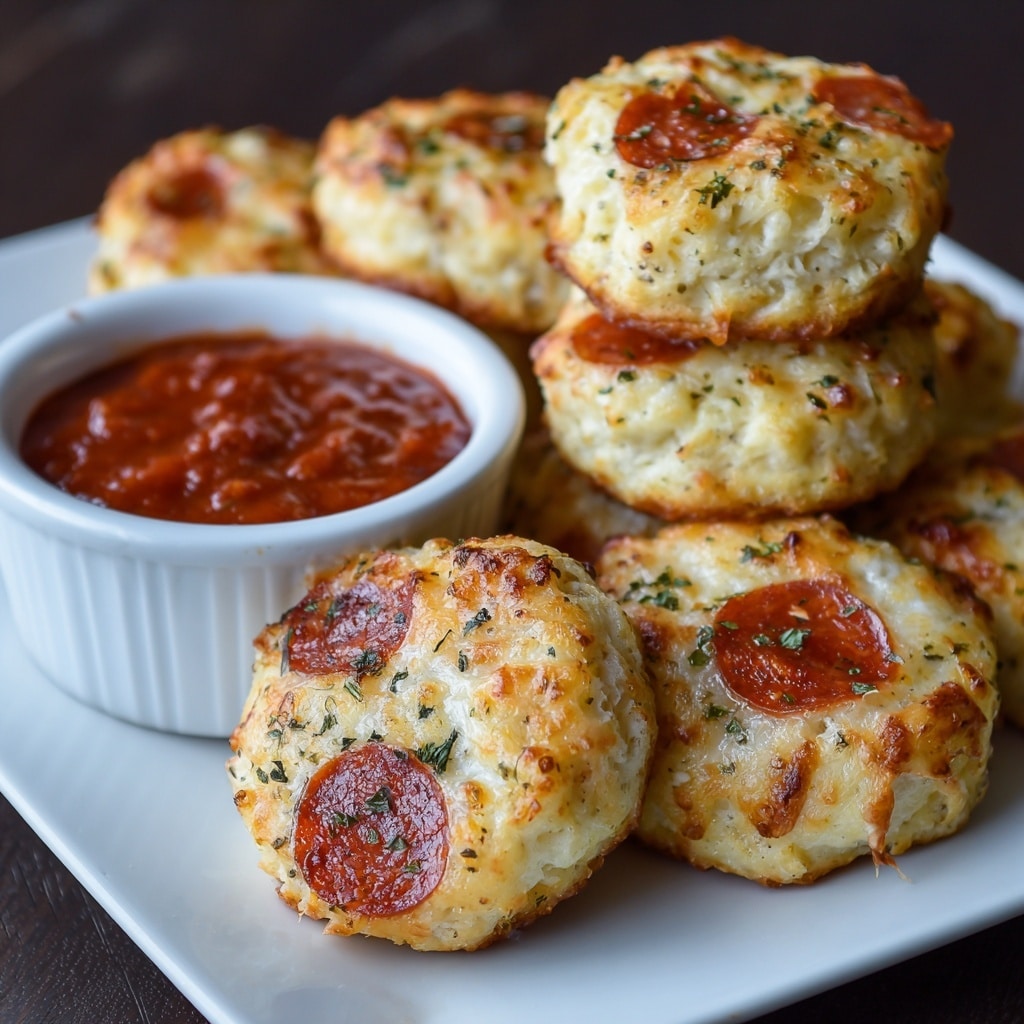 Cheesy Pizza Bombs with Savory Filling