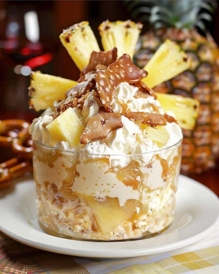 Pineapple Pretzel Fluff