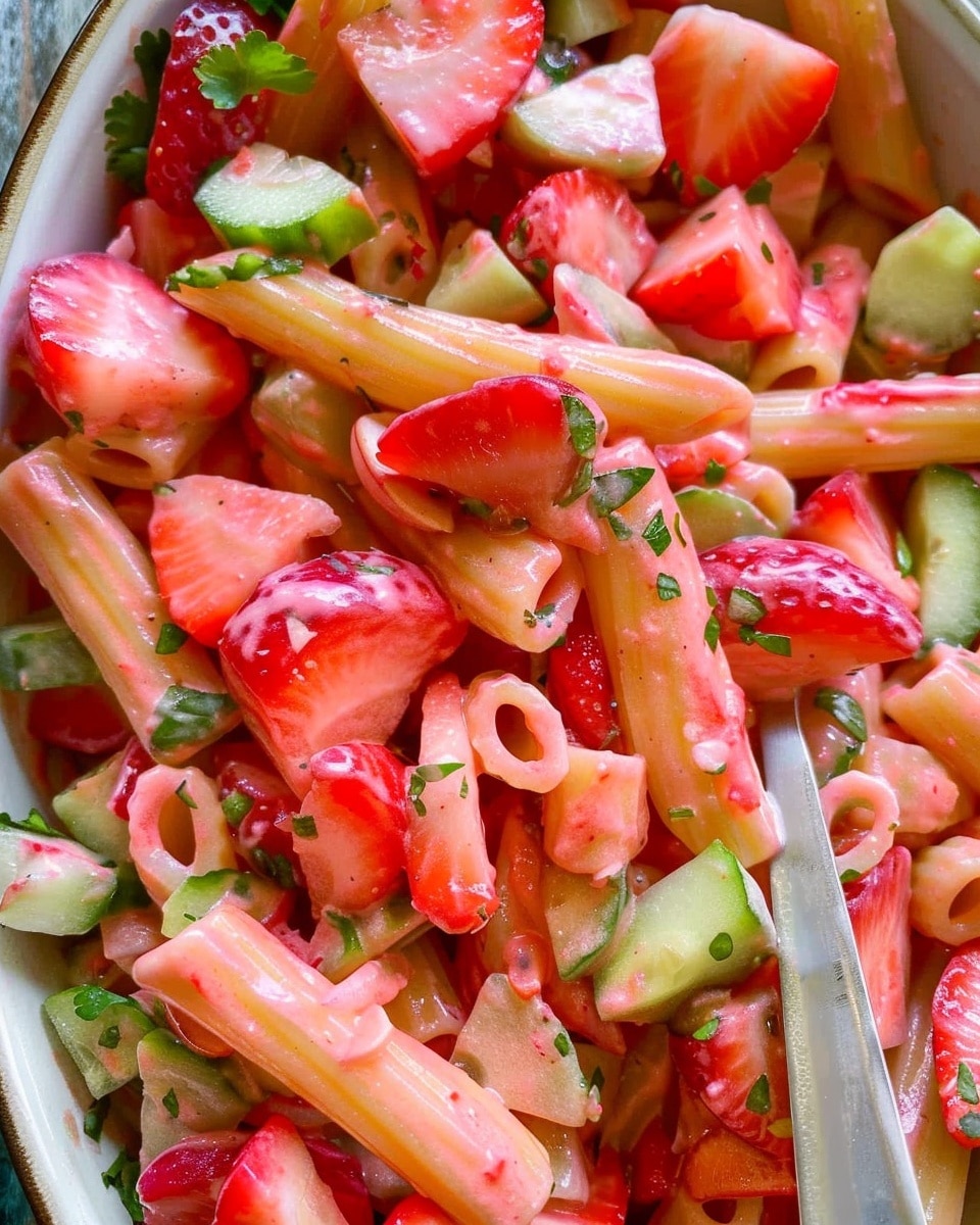 Pink Cadillac Pasta Salad