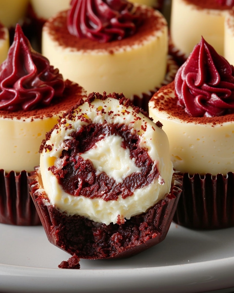Ho to make Red Velvet Cheesecake Bites