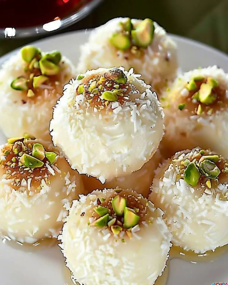 Ricotta Pistachio Honey Bites