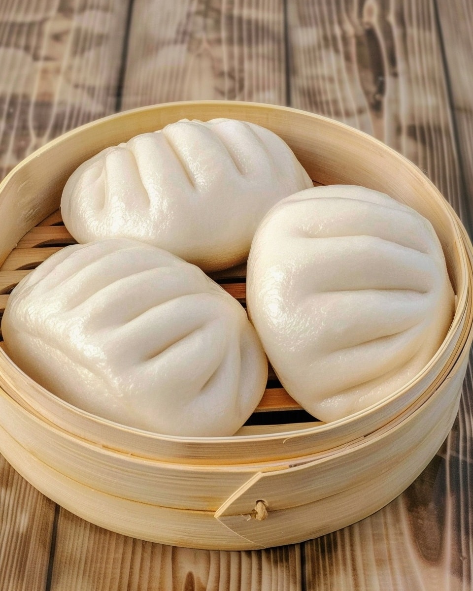 Steamed Bao Buns (Soft & Fluffy)