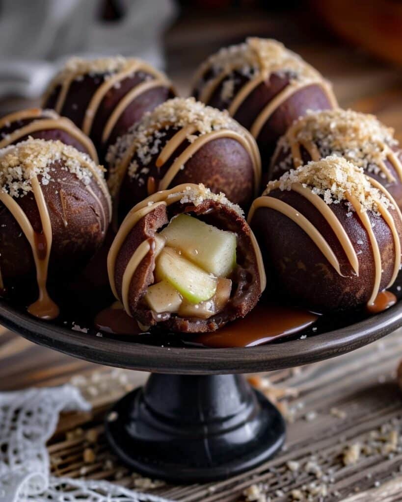 Sugar-Free Caramel Apple Pie Bombs