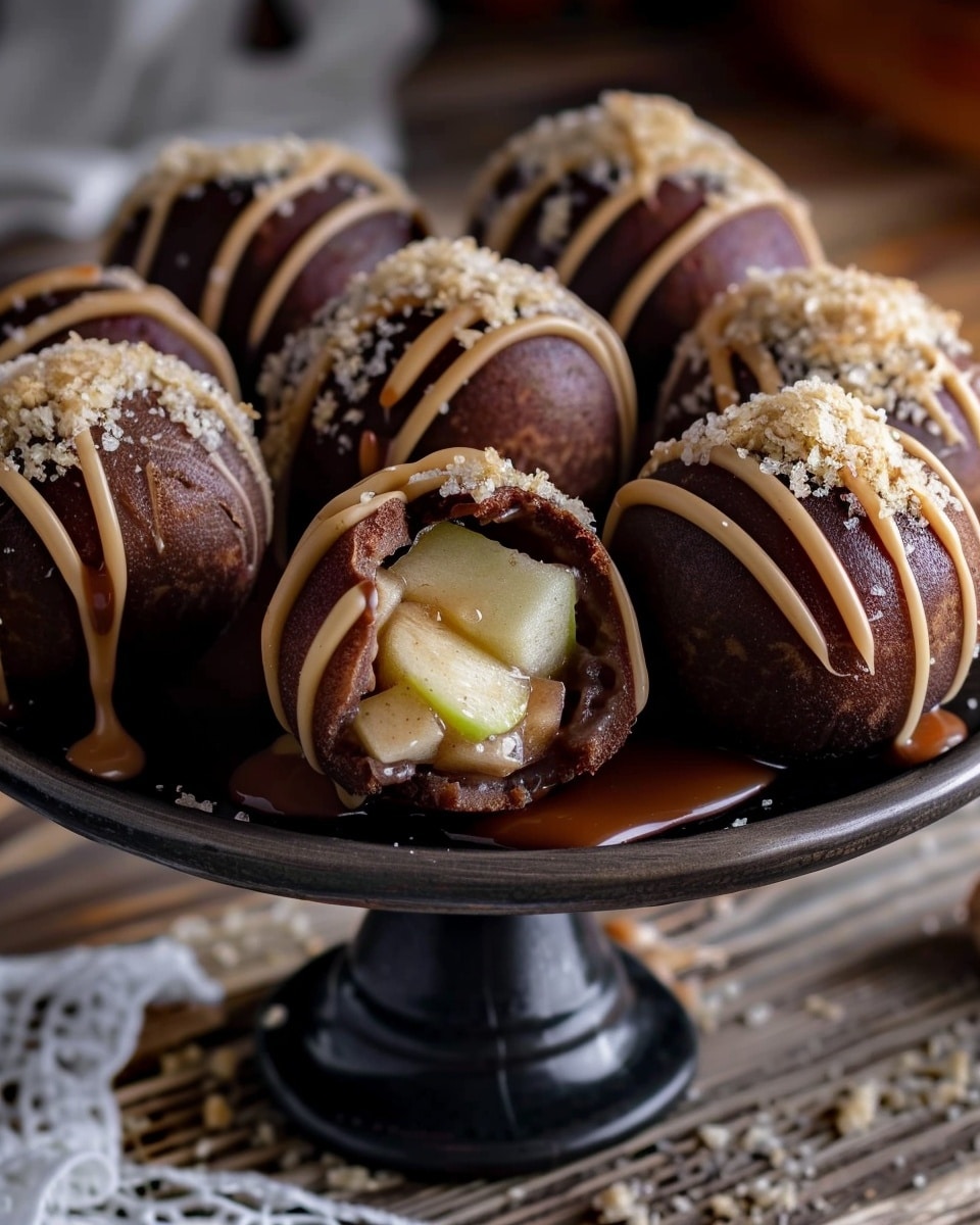 Sugar-Free Caramel Apple Pie Bombs