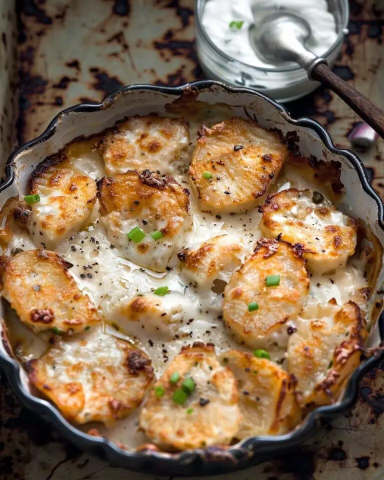 Creamy Crispy Four-Ingredient Holiday Casserole