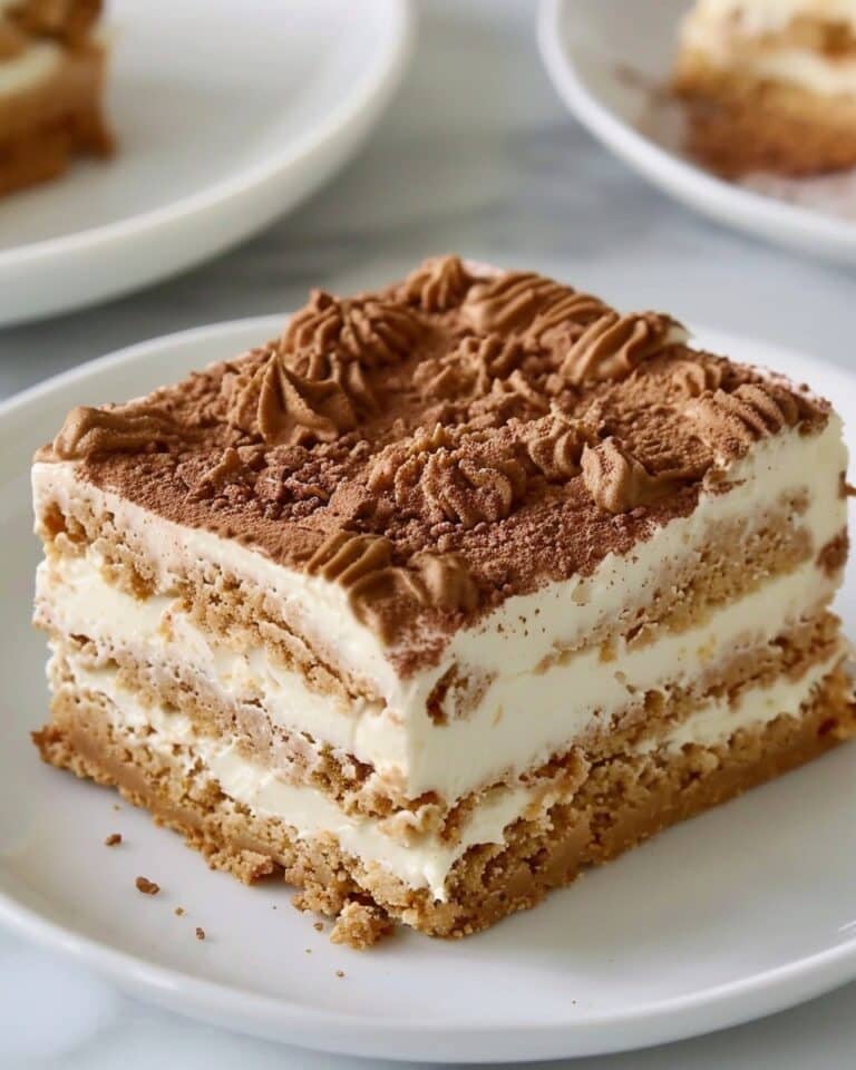 Easy No-Bake Chocolate Eclair Cake