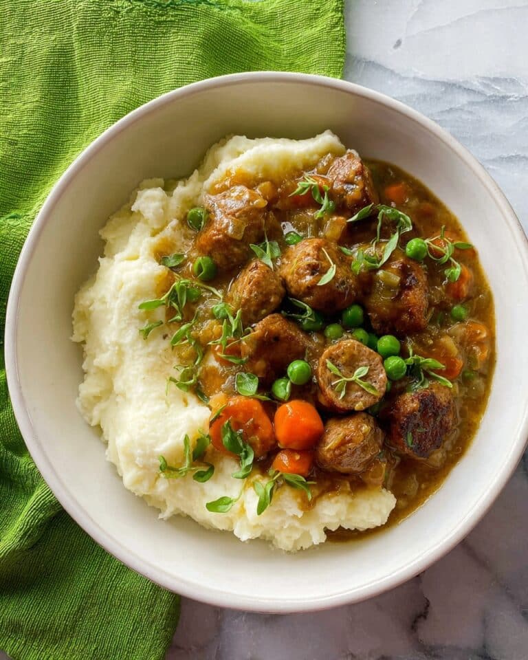 Curried Sausages Recipe
