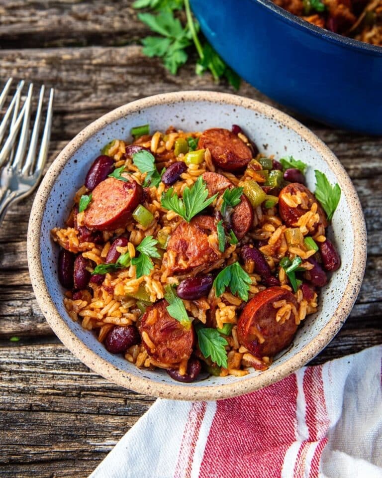 Dutch Oven Red Beans and Rice Recipe
