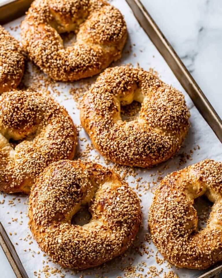 Simit (Turkish Sesame Bagel) Recipe