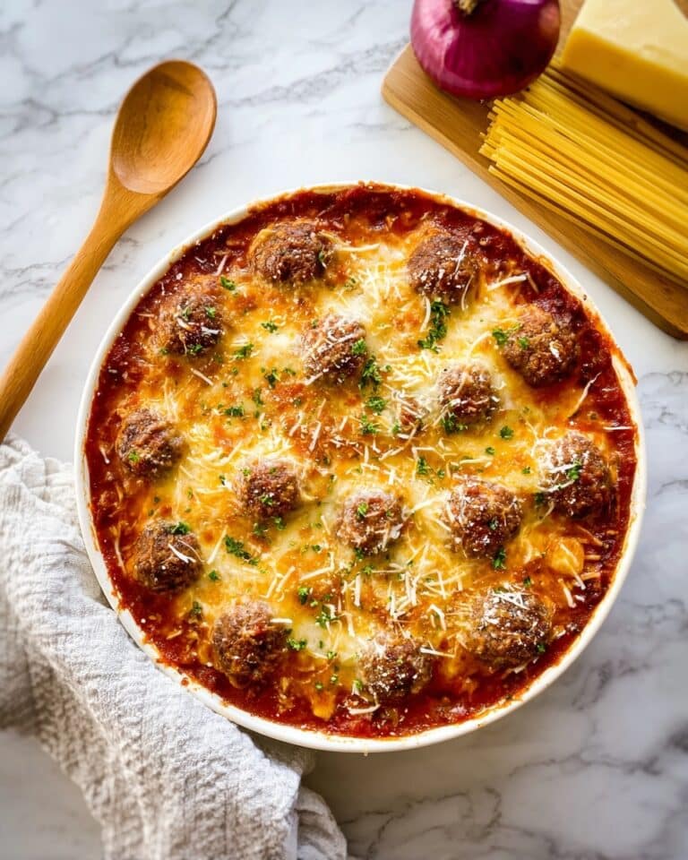 Best Baked Spaghetti and Meatballs Recipe