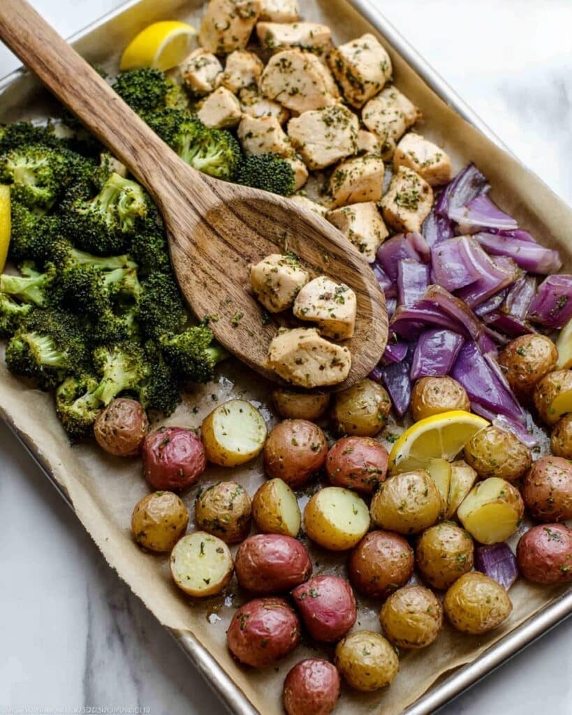 Sheet Pan Chicken and Veggies Recipe