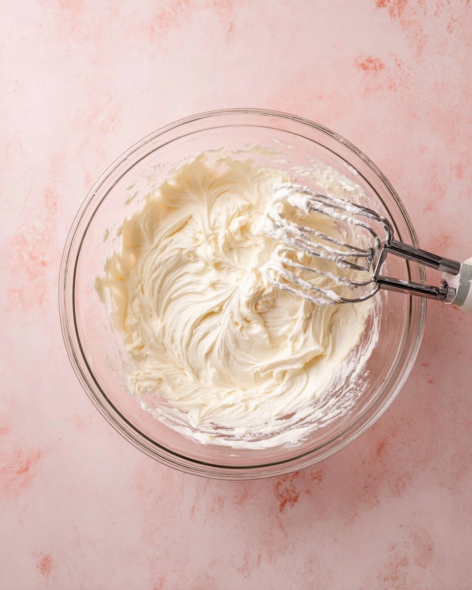 A metal rectangular baking pan filled with one visible layer of smooth, creamy, pale yellow batter that has soft swirls on the surface, placed on a white marbled textured surface photo taken with an iphone --ar 4:5 --v 7