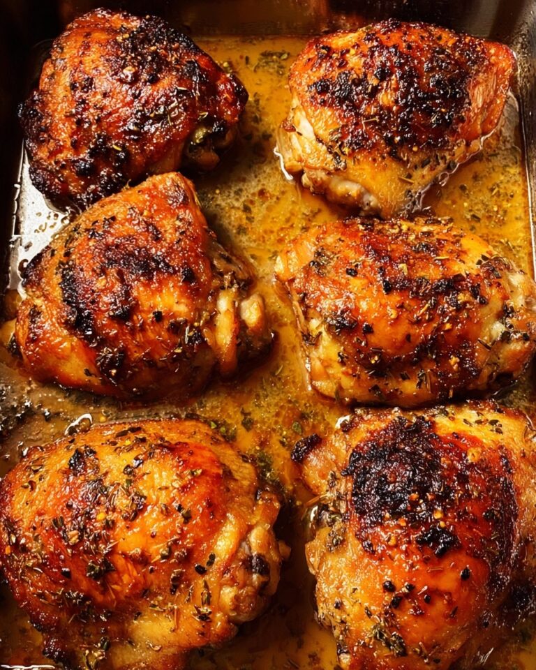 Strawberry Basil-Glazed Baked Chicken Thighs Recipe