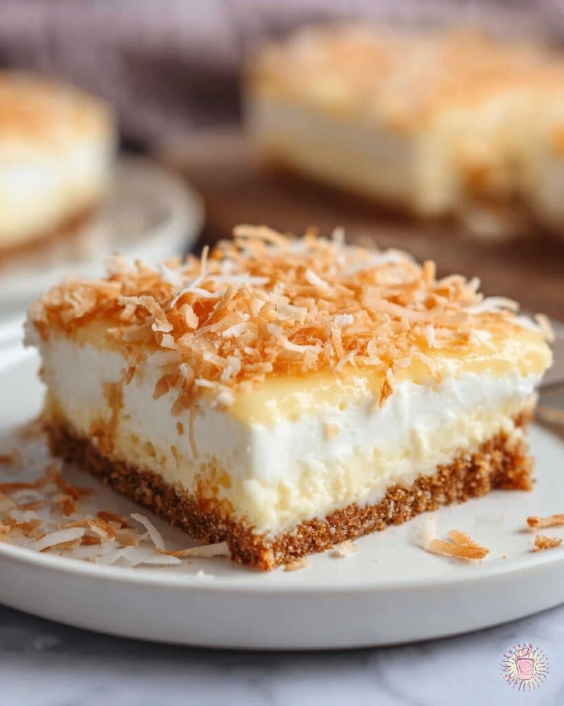 No-Bake Coconut Cream Lush Dessert Recipe