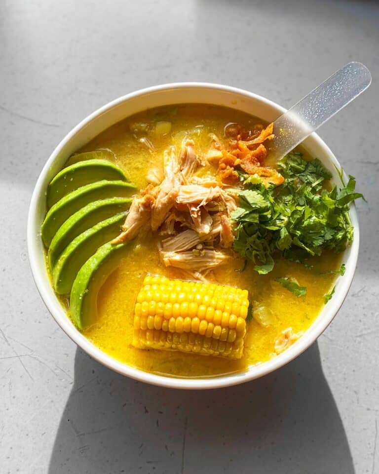 Colombian Chicken and Potato Soup Recipe