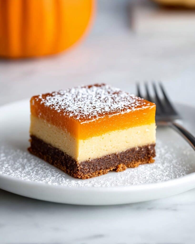 Paleo Pumpkin Pie Bars with Almond Cookie Crust Recipe