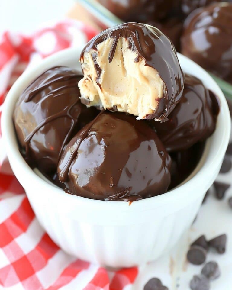 3 Ingredient Peanut Butter Balls