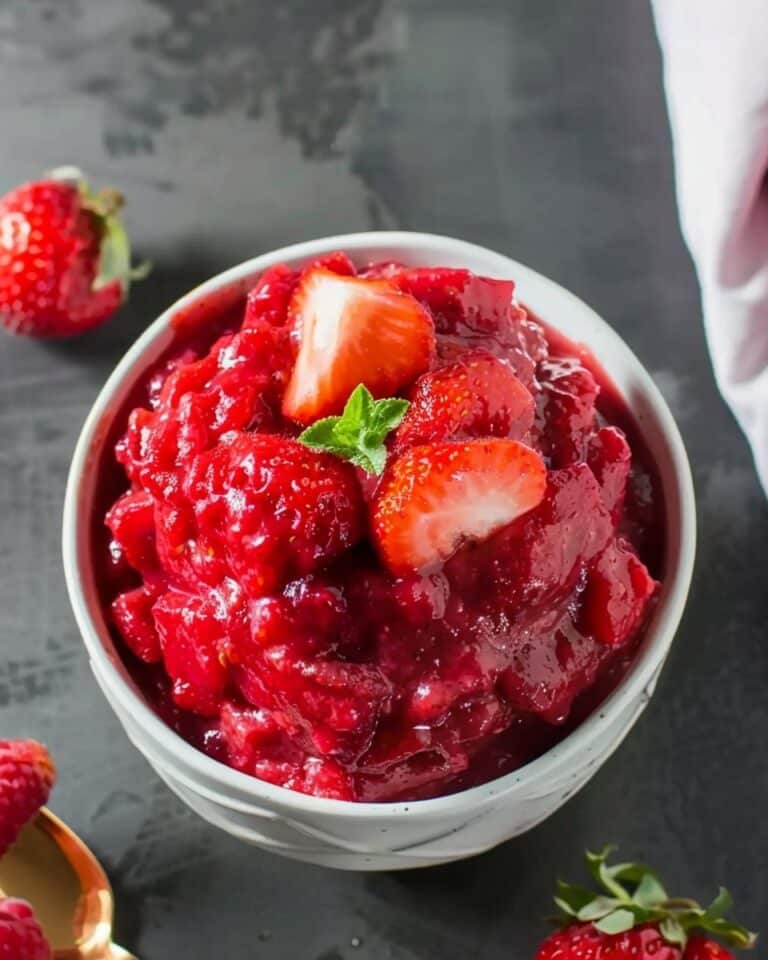 3-Ingredient Strawberry Compote