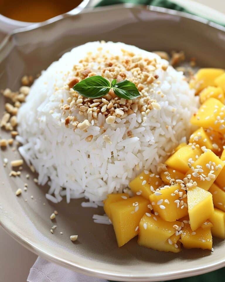 Authentic Thai Mango Sticky Rice