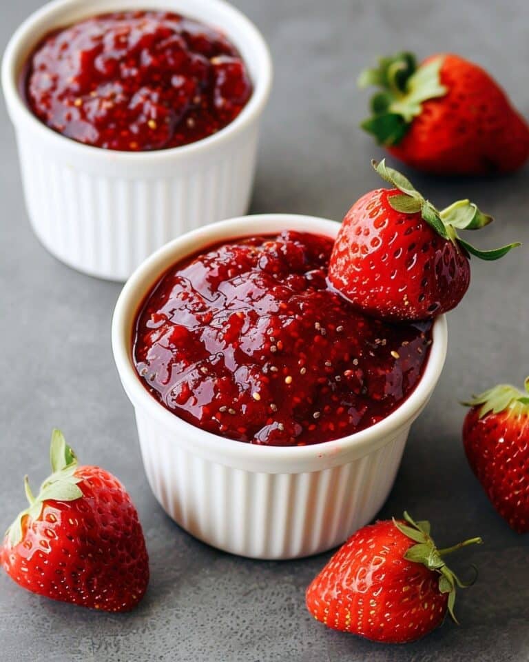 Berry Chia Seed Jam (Healthy + Easy)