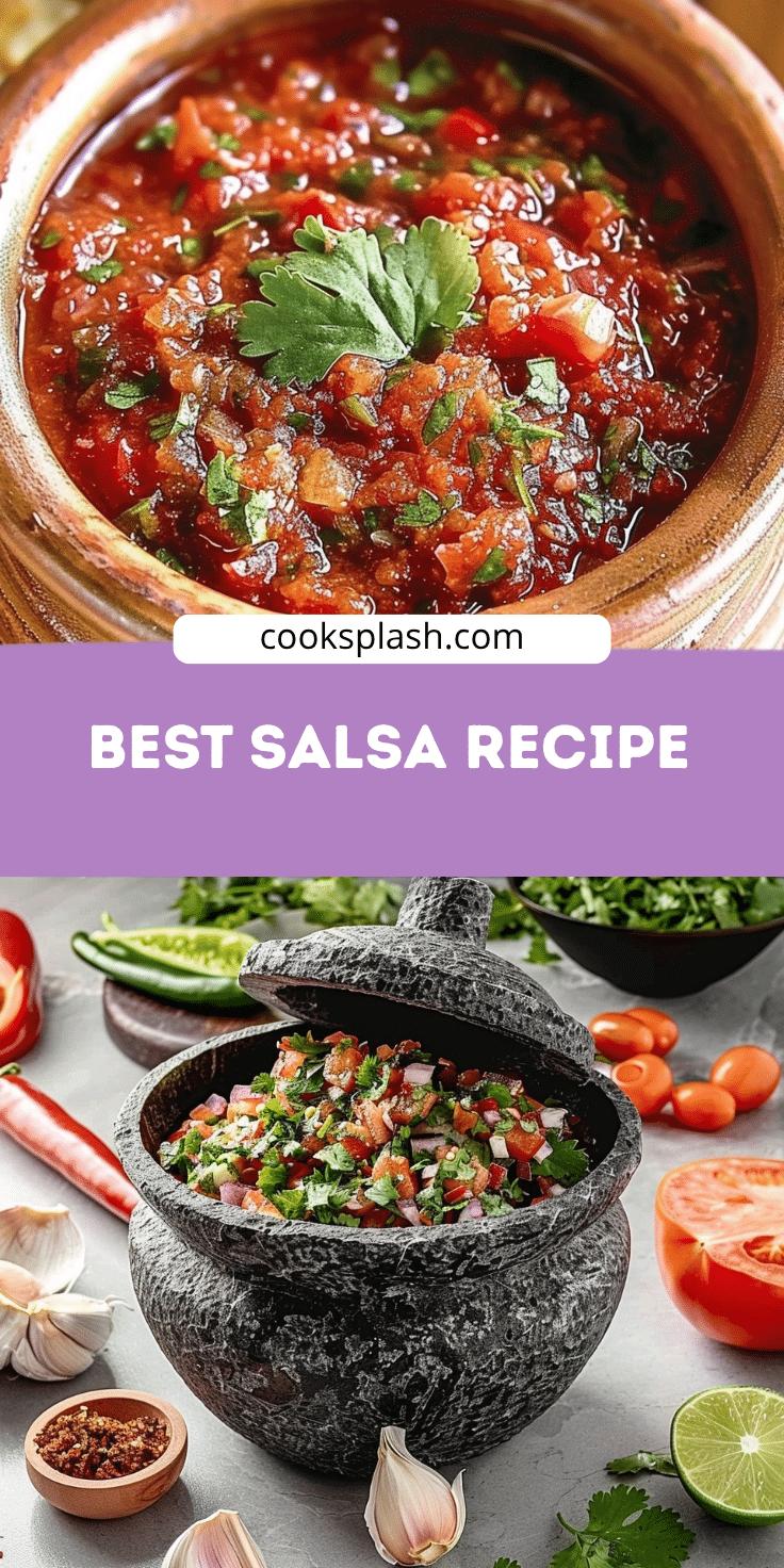 Delicious Salsa Best Salsa Recipe | Cook Splash