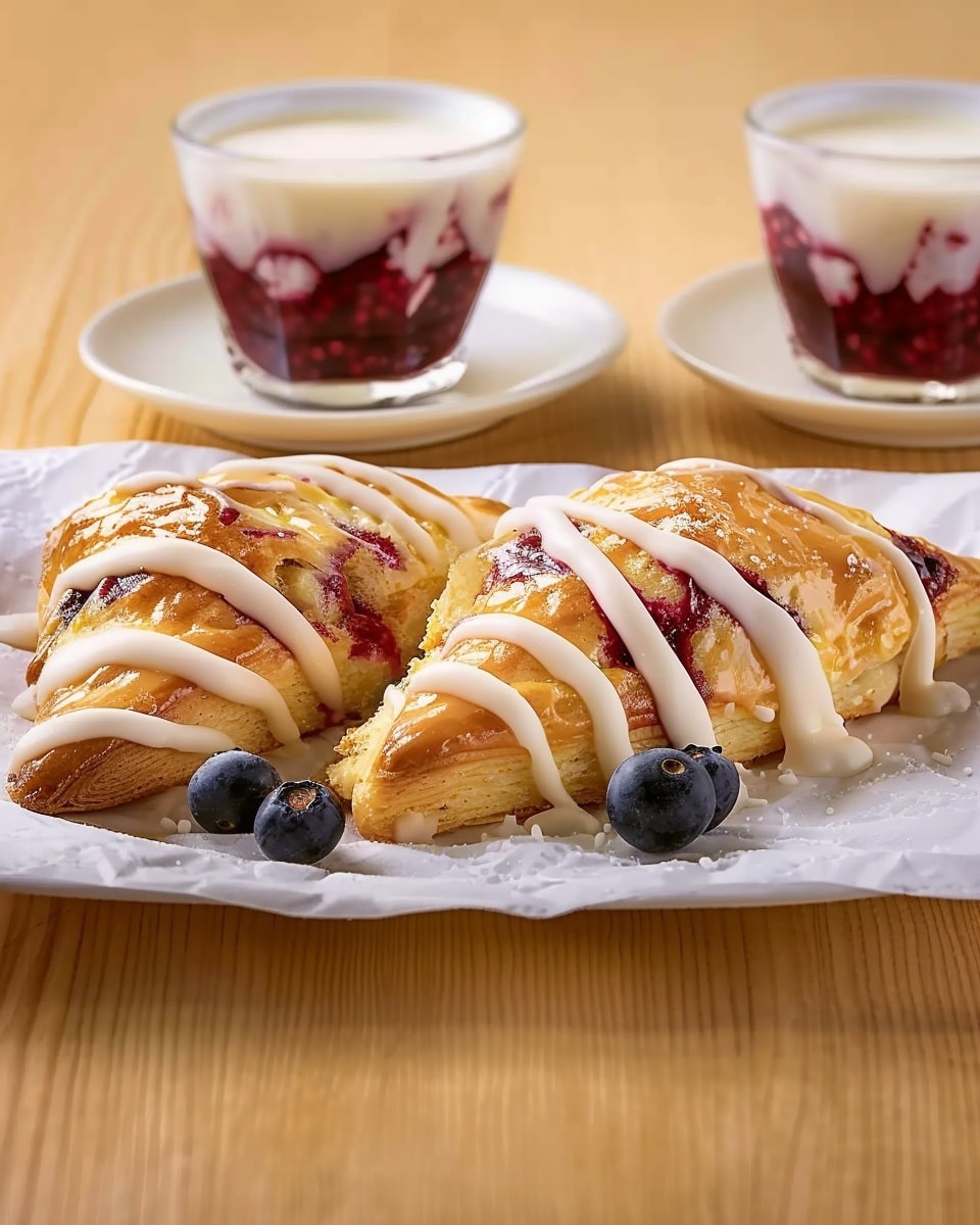Blueberry Cream Cheese Danish