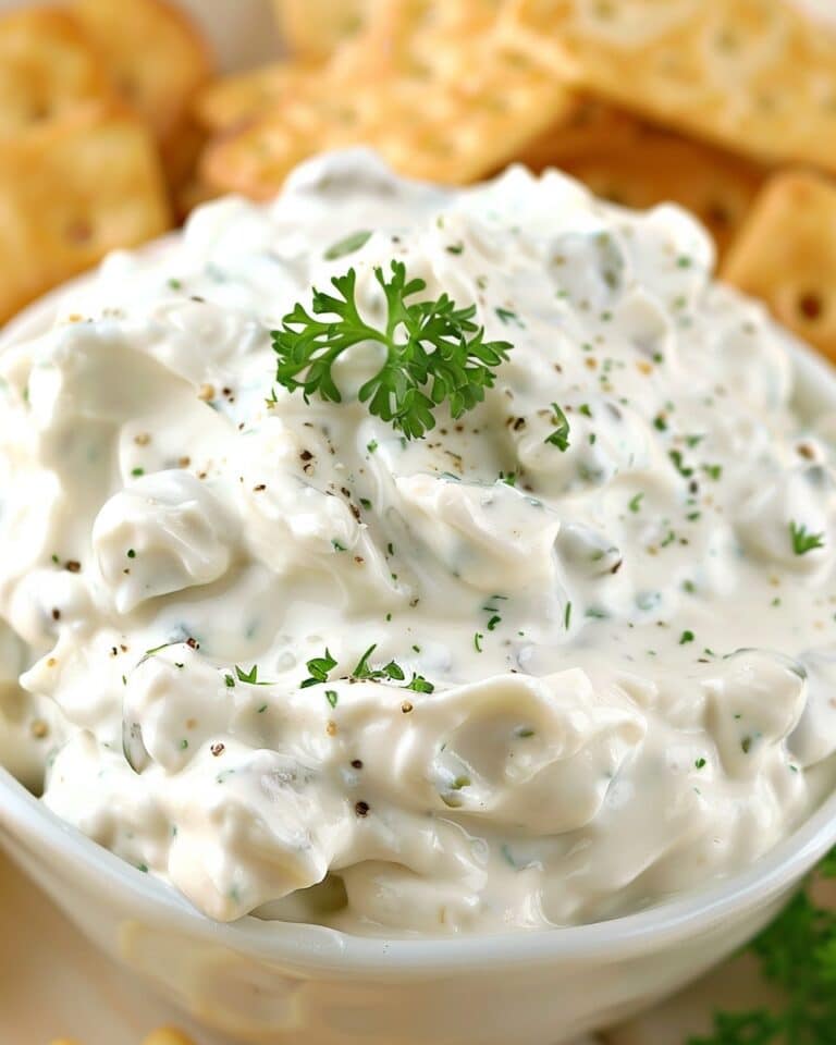 Cheddar Olive Dip