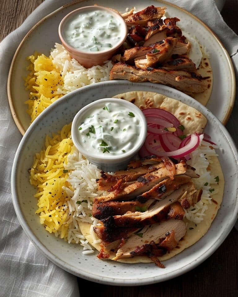 Chicken Gyro Bowl (Easy Greek Chicken Gyros Recipe)