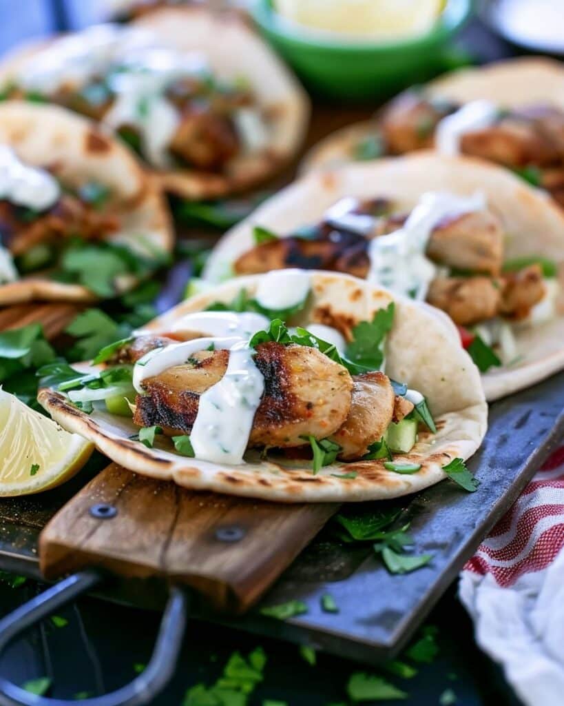 Homemade Chicken Shawarma