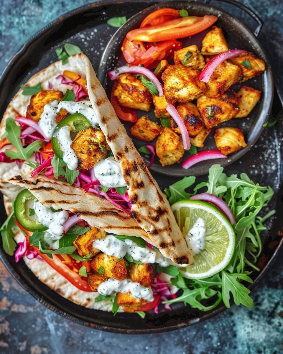 Homemade Chicken Shawarma