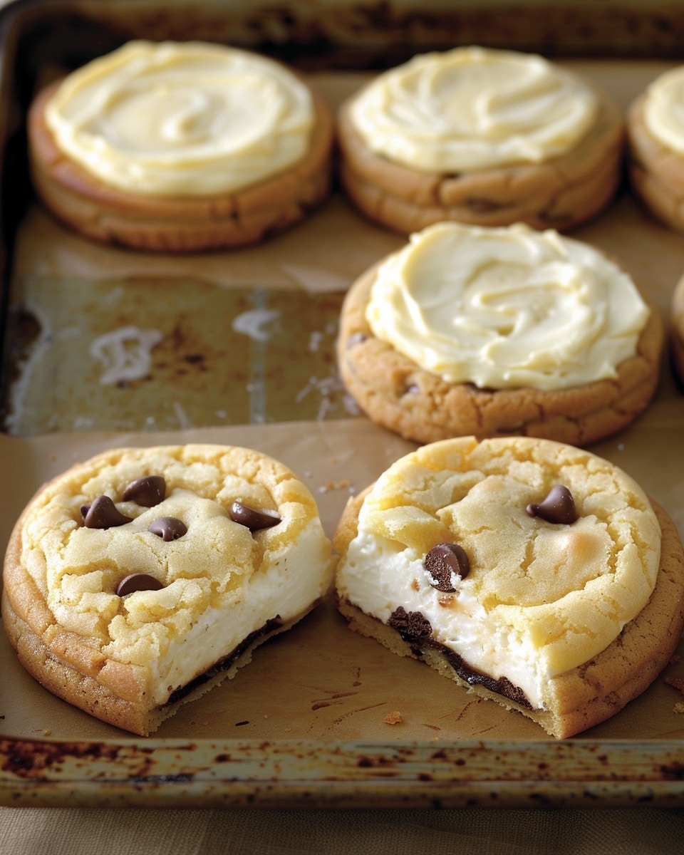 Chocolate Chip Cheesecake Cookies