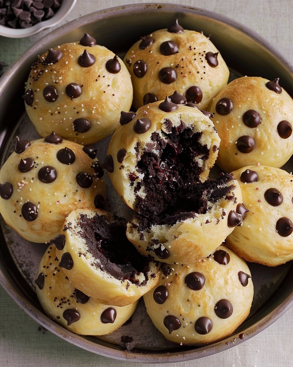 Chocolate Filled Buns