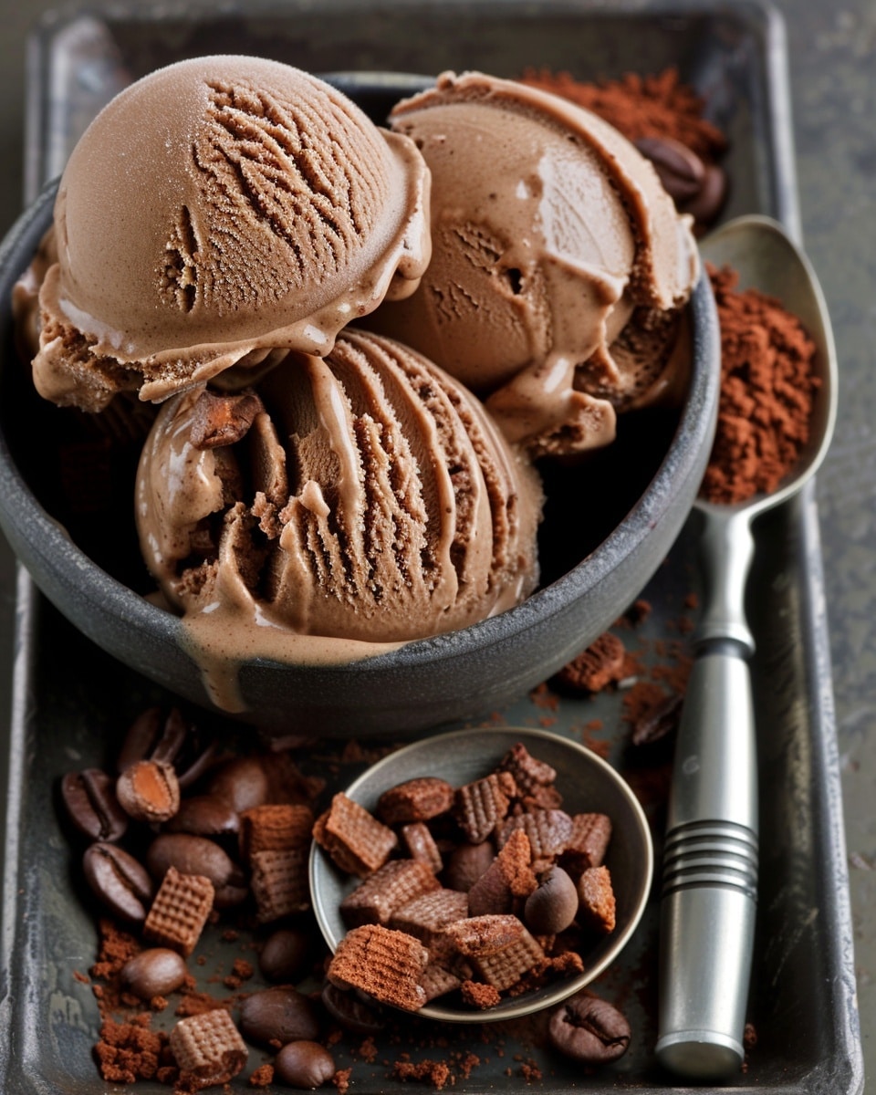 Coffee Crunch Ice Cream