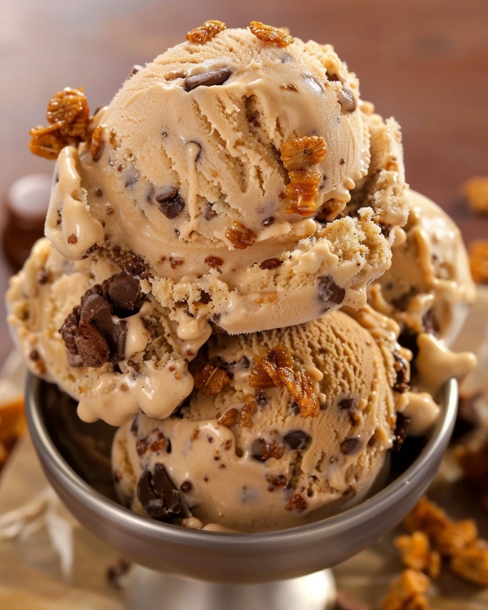 Coffee Crunch Ice Cream