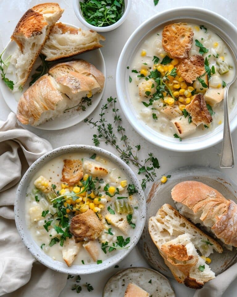 Creamy Corn and Cheese Chowder